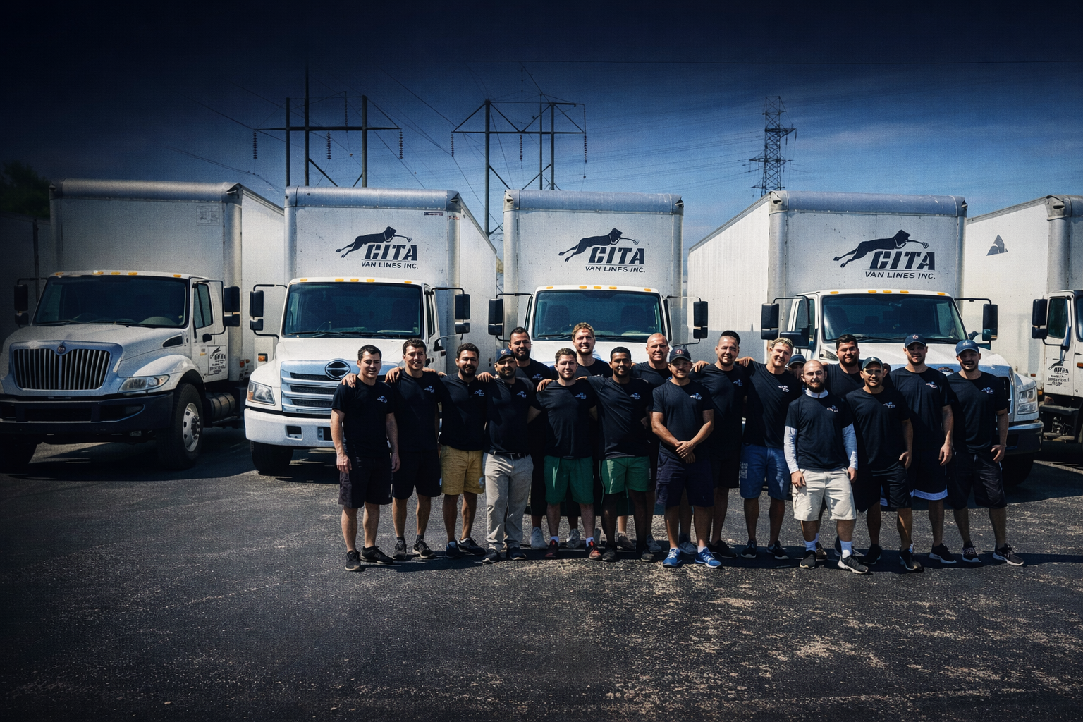 Cita Van Lines fleet and team